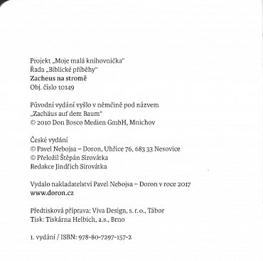 Náhled Zacheus na stromě