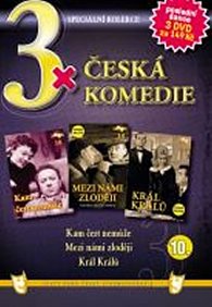 3x DVD - Česká komedie 10.