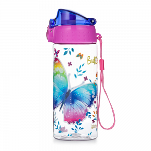 Láhev na pití Oxy Click 500 ml - Motýl 2