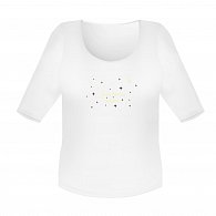 Svítící dámské tričko - Jsem hvězda večírků, vel. XL
