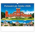 Putování po Česku 2026 - nástěnný kalendář