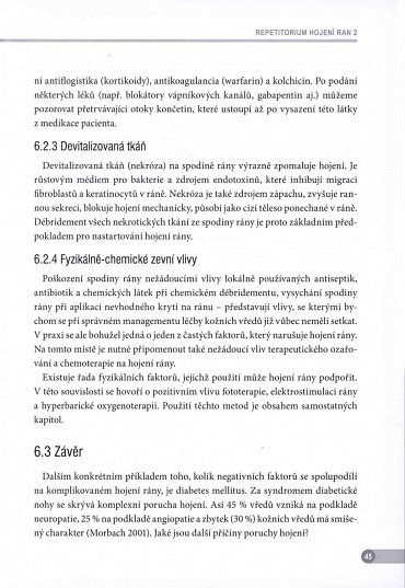 Náhled Repetitorium hojení ran 2