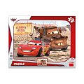 Auta: Blesk & Burák - puzzle 12 dílků
