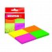 Kores Neonové bločky Multicolour 40x50 mm ve 4 barvách