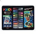Posca sada popisovačů PC-1M/PC-3M/PC-5M, POP, PC-1M: 6 ks, PC-3M: 7 ks, PC-5M: 7 ks, mix barev (20 ks)
