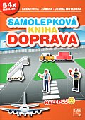 Samolepková kniha Doprava - Nalepuj