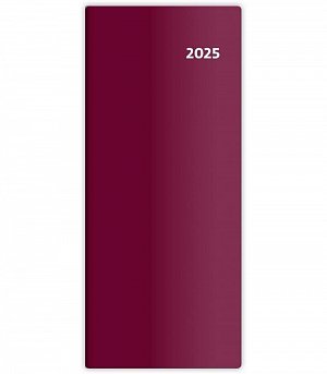 Diář 2025 Torino bordó, měsíční