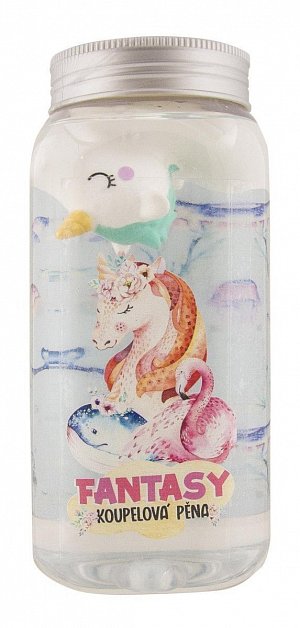 Dětská koupelová pěna FANTASY s hračkou