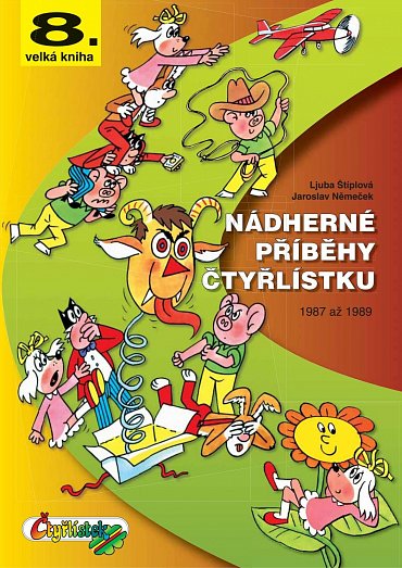 Náhled Nádherné příběhy Čtyřlístku z let 1987 - 1989 / 8. velká kniha