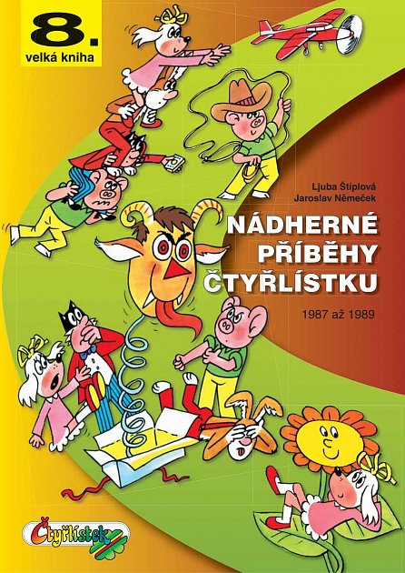 Náhled Nádherné příběhy Čtyřlístku z let 1987 - 1989 / 8. velká kniha
