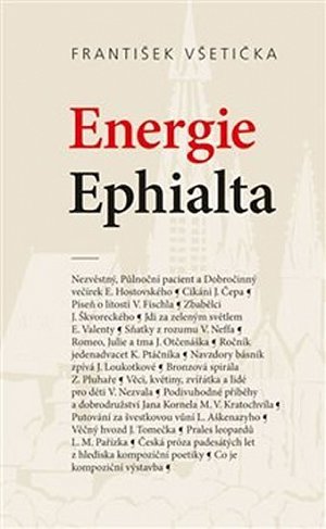 Energie Ephialta - O kompoziční poetice české prózy padesátých let 20. století