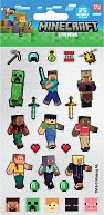 Minecraft samolepky třpytivé
