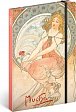 Notes Alfons Mucha - Malířství, linkovaný, 13 × 21 cm