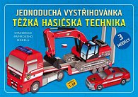 Těžká hasičská technika - Jednoduchá vystřihovánka