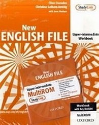 New English File Upper Intermediate Workbook with Multi-ROM Pack