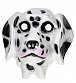 Maska plastová dalmatin