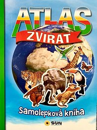 Atlas zvířat - Samolepková kniha