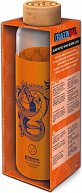 Láhev na pití skleněná s návlekem Dragon Ball 585 ml
