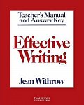 Effective Writing: Tchr´s Manual