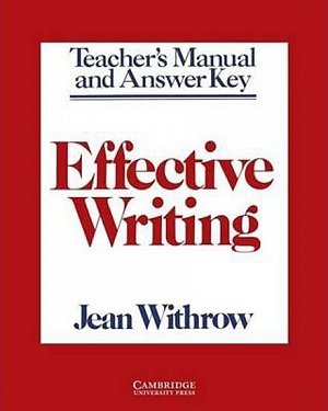 Effective Writing: Tchr´s Manual