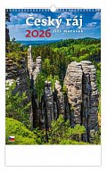 Český ráj 2026 - nástěnný kalendář