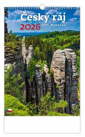 Český ráj 2026 - nástěnný kalendář
