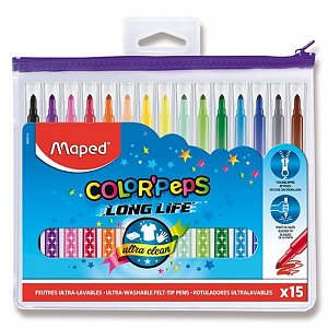 Maped - Fixy Color´ Peps 15 ks