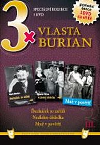 3x DVD - Vlasta Burian III.