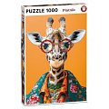 Puzzle Crazy Giraffe 1000 dílků