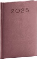 Diář 2025: Aprint Neo - růžový, týdenní, 15 × 21 cm