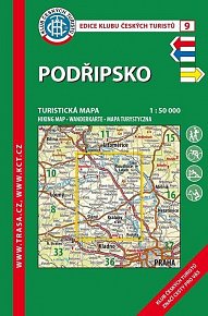 KČT 9 Podřipsko 1:50 000 Turistická mapa, 6.  vydání