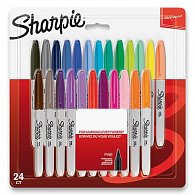 Permanentní popisovač Sharpie Fine sada 24 ks