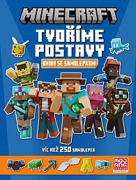 Minecraft Tvoříme postavy - Knížka se samolepkami