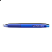 UNI gumovatelné pero stiskací URN-181, 0,7 mm, modré