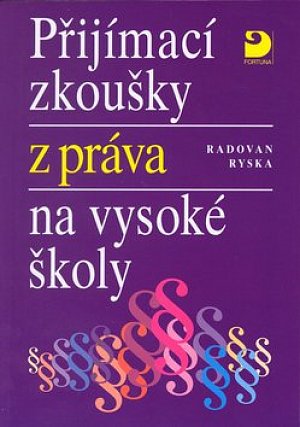Přijímací zkoušky z práva na VŠ