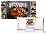 Hrnkové recepty (čtrnáctidenní) 2024 - stolní kalendář