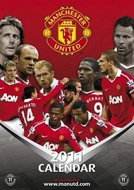 Manchester United 2011 - nástěnný kalendář