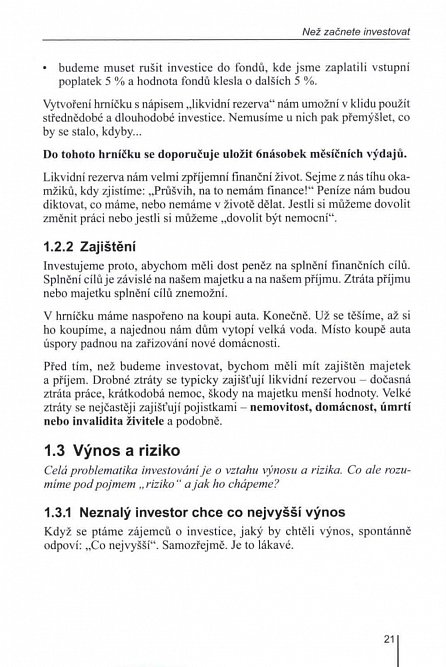Náhled Investování pro začátečníky, 3.  vydání