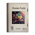 Dřevěné puzzle/Ptačí zpěv A4