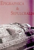 Epigraphica & Sepulcralia 3