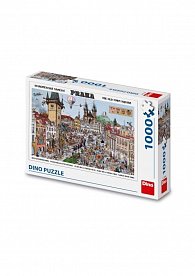 Puzzle Staroměstské náměstí 1000 dílků