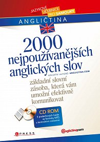 2000 nejpoužívanějších anglických slov + CDmp3