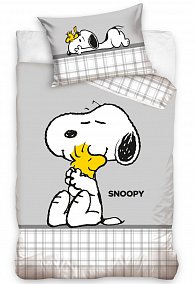 Povlečení do postýlky Snoopy Nejlepší Kamarádi