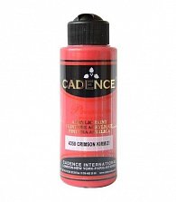 Akrylová barva Cadence Premium - karmínově červená / 70 ml