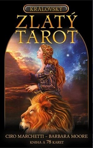 Královský Zlatý tarot - Kniha a 78 karet (lesklé)