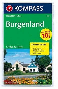 Burgenland 227 ,2 mapy / 1:50T NKOM
