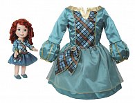 Disney princezna a dětské šaty - Merida/Rebelka