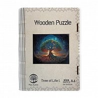 Dřevěné puzzle/Strom života I A4