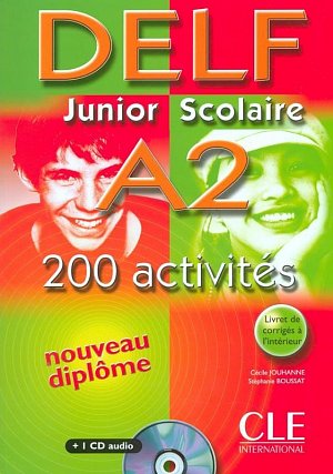 DELF Junior scolaire A2 - Livre + CD, Nouveau