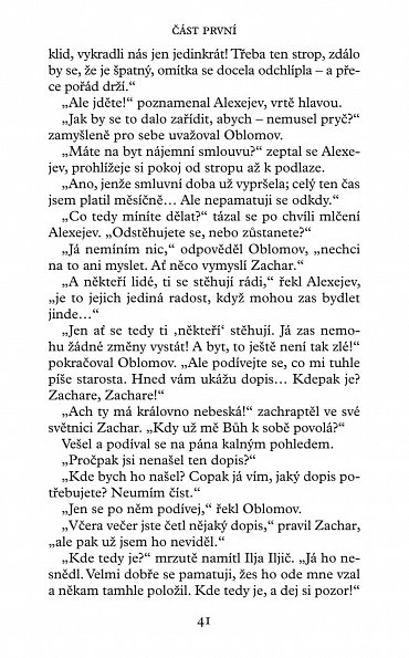 Náhled Oblomov, 1.  vydání